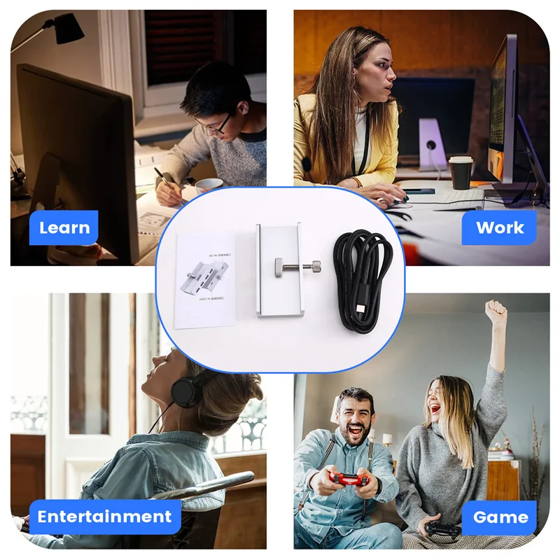 

B92B-HUB USB3.0 Splitter Adapter Multi-Function Clip Docking Station For WINDOWS/MAC OS