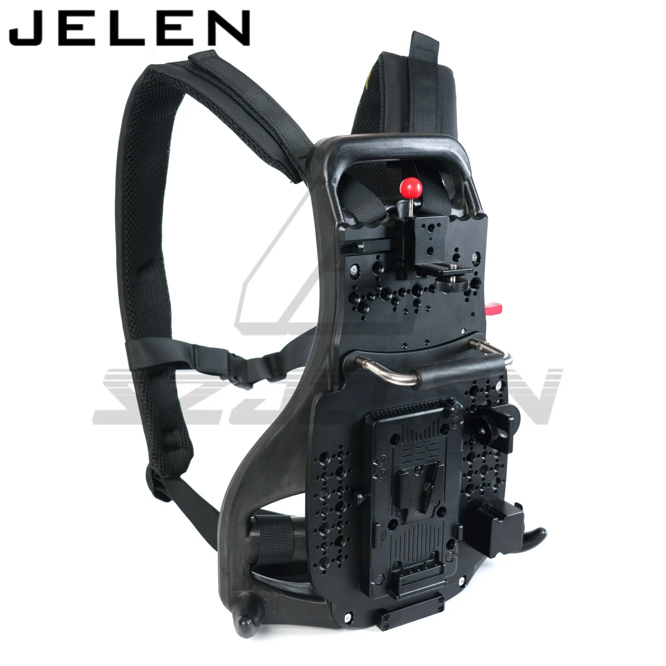 V-Mount B-Mount Akku Rucksack mit Griffbefestigungsplatte XLR 3Pin Ausgang für ARRI ALEXA 35, Mini MiniLF. ROT, SONY, CANON