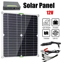 200W Solar Panel Kit 12V battery Charger 100A With Controller Caravan Boat Solars Power System Batter for Home Outdoor Camping