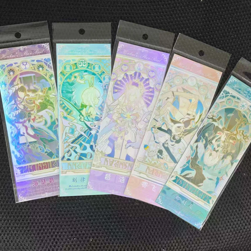 2D animation peripheral laser bookmark Mydei Aglaea Hyacine NeiKos496 Dan Heng ApoRia432 HubRis504 Cyrene Anaxa collection card