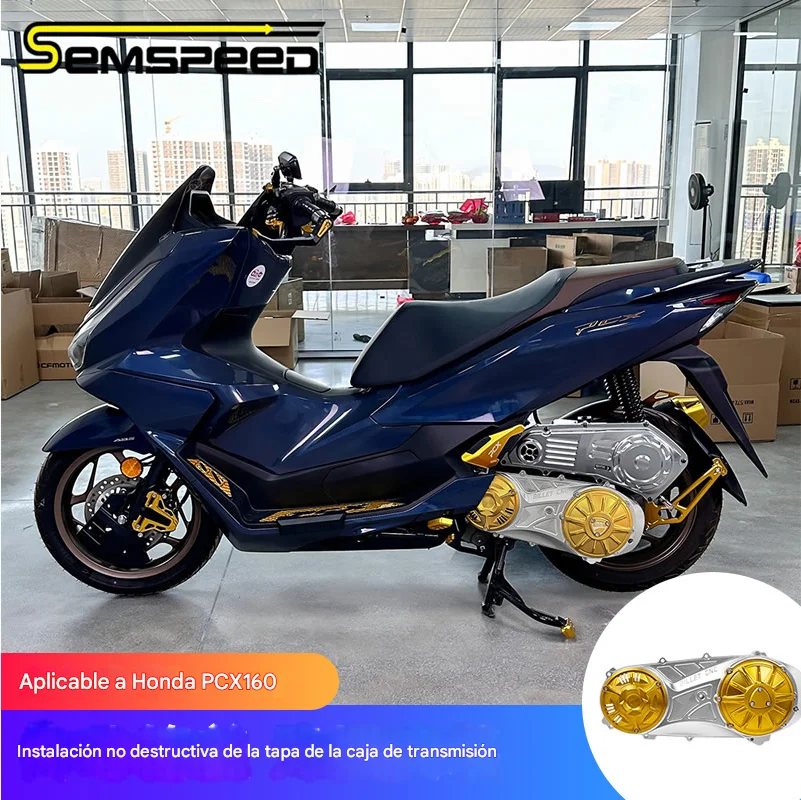 

Нижняя левая крышка кривошипа двигателя для HONDA PCX150 PCX160 2021 2022 2023 2024 2025 крышка цепи двигателя мотоцикла