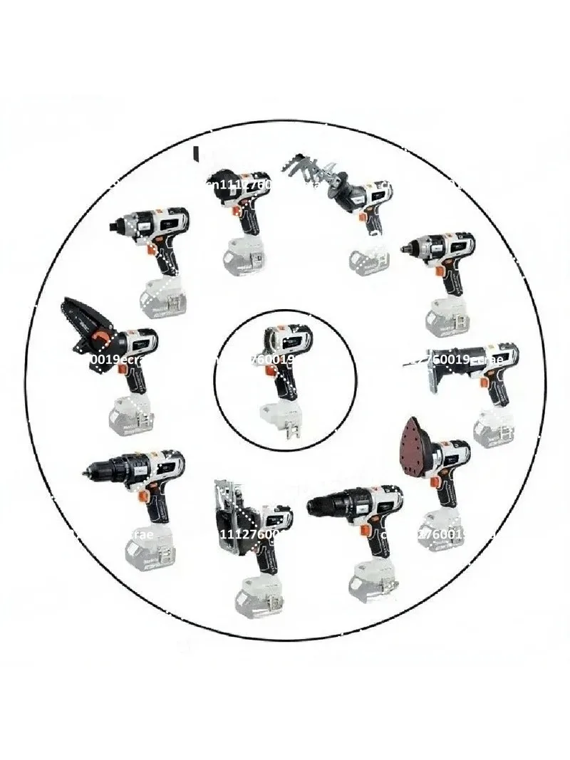 Cordless Brushless Screwdriver Multitool Impact Drill Wrench Chain Circular Reciprocating Saw Sander Set