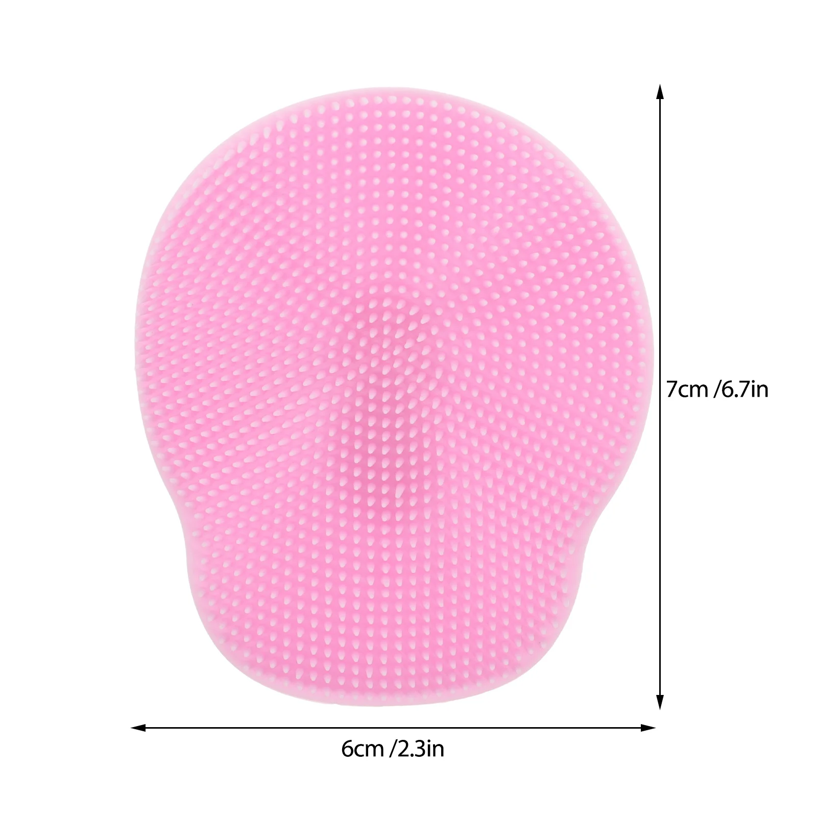 Silicone Facial Brush Gentle Massage Stimulating Cleanser Exfoliator for Men Women Daily Use Face Scrubber Men