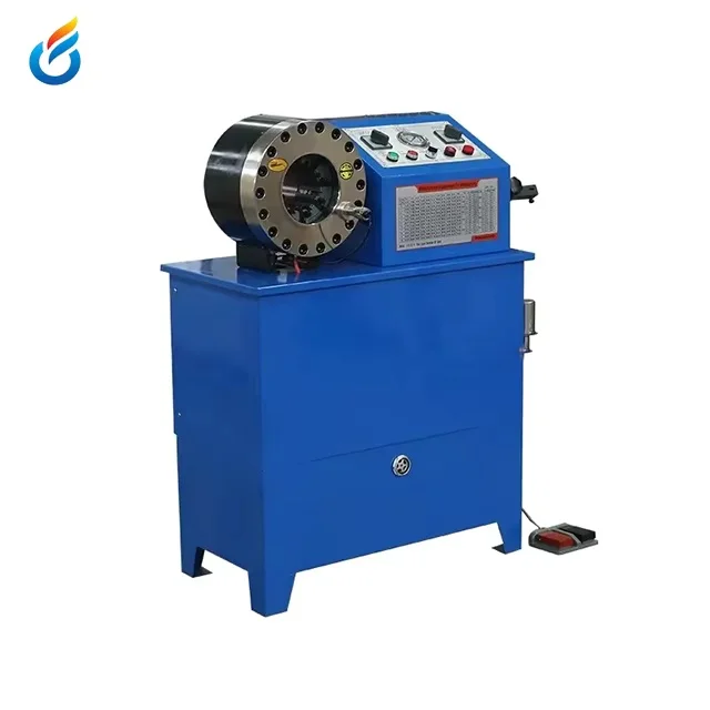 Electro-Hydraulic Hose Crimping Machine-High Efficiency Patented Gear-Driven Professional Swaging Tool For Manufacturing Plant
