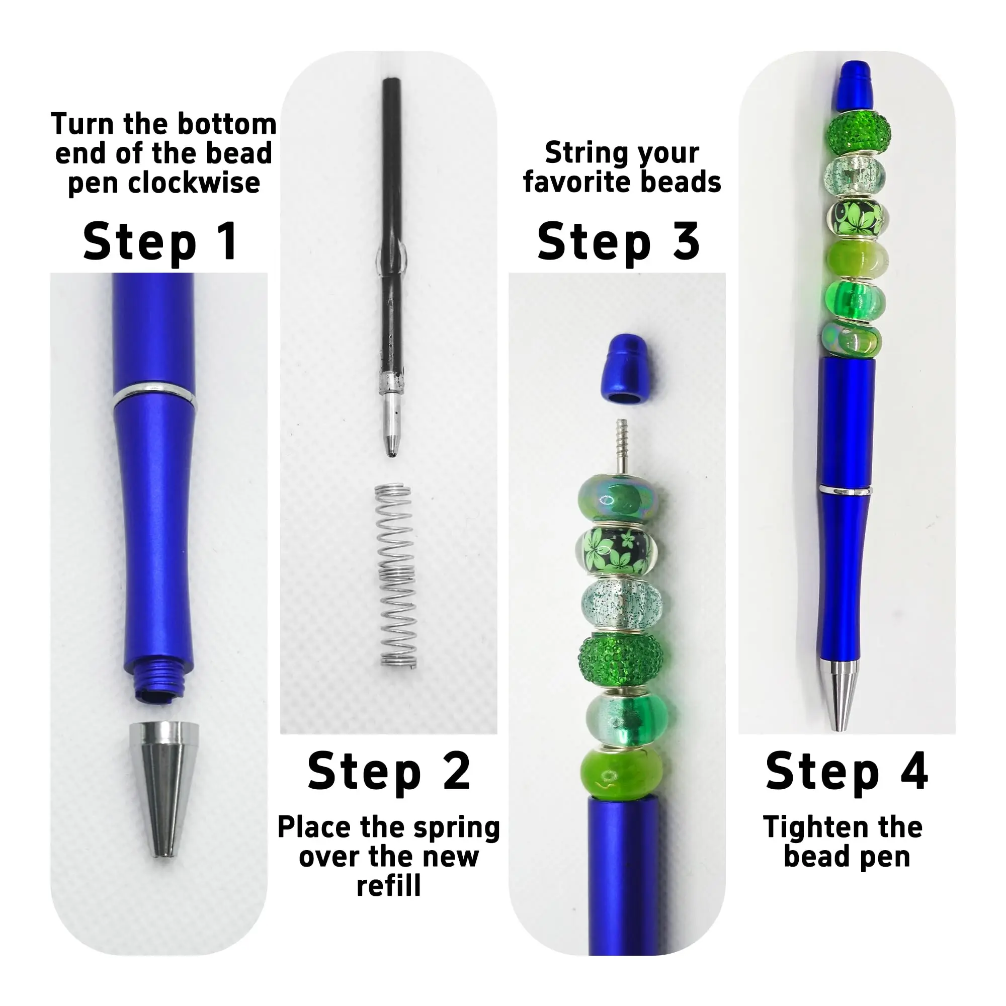 Penne a sfera per riciclo in legno di bambù da 10-100 pezzi