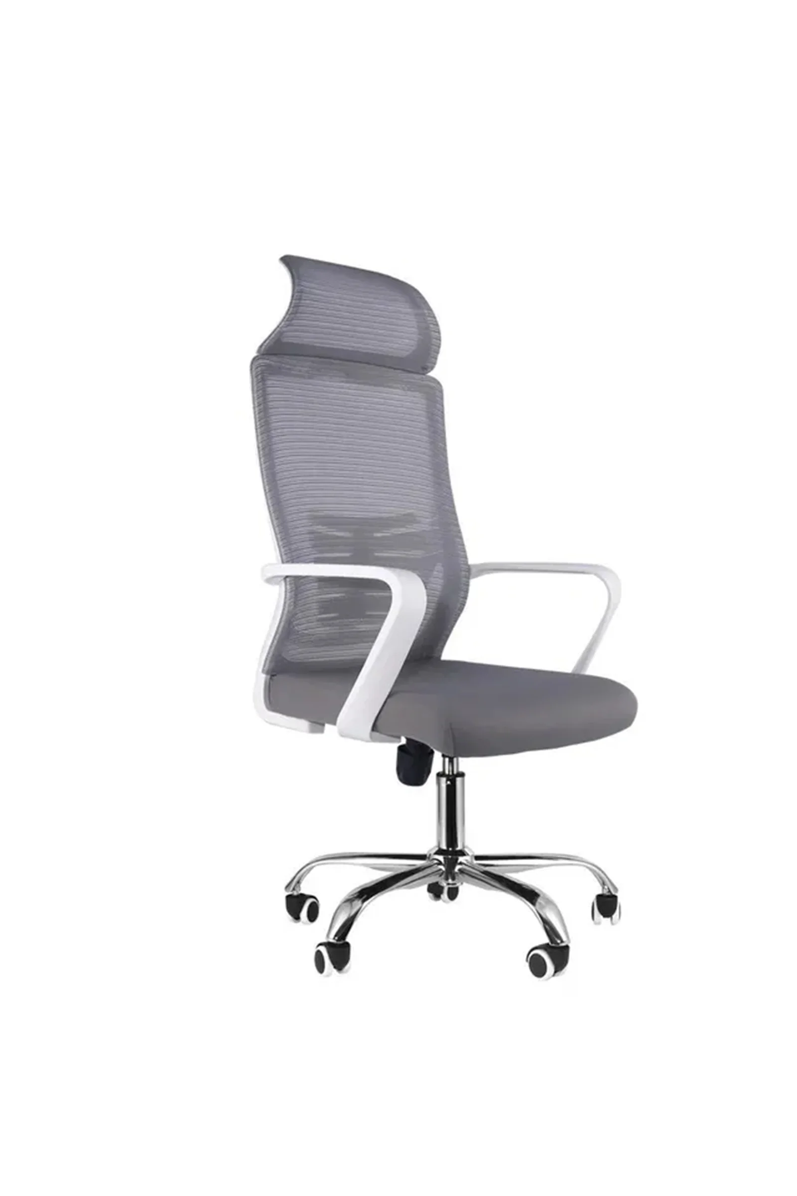 

Ergonomic Mesh Office White Chair Lumbar Support Desk Swivel Computer Chair