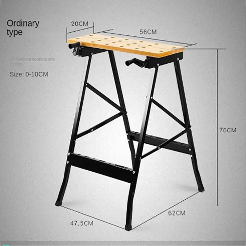 Dobrável carpintaria bancada multifuncional ferramenta combinada decoração mesa de trabalho de madeira doméstico portátil serra de mesa para trabalhar madeira