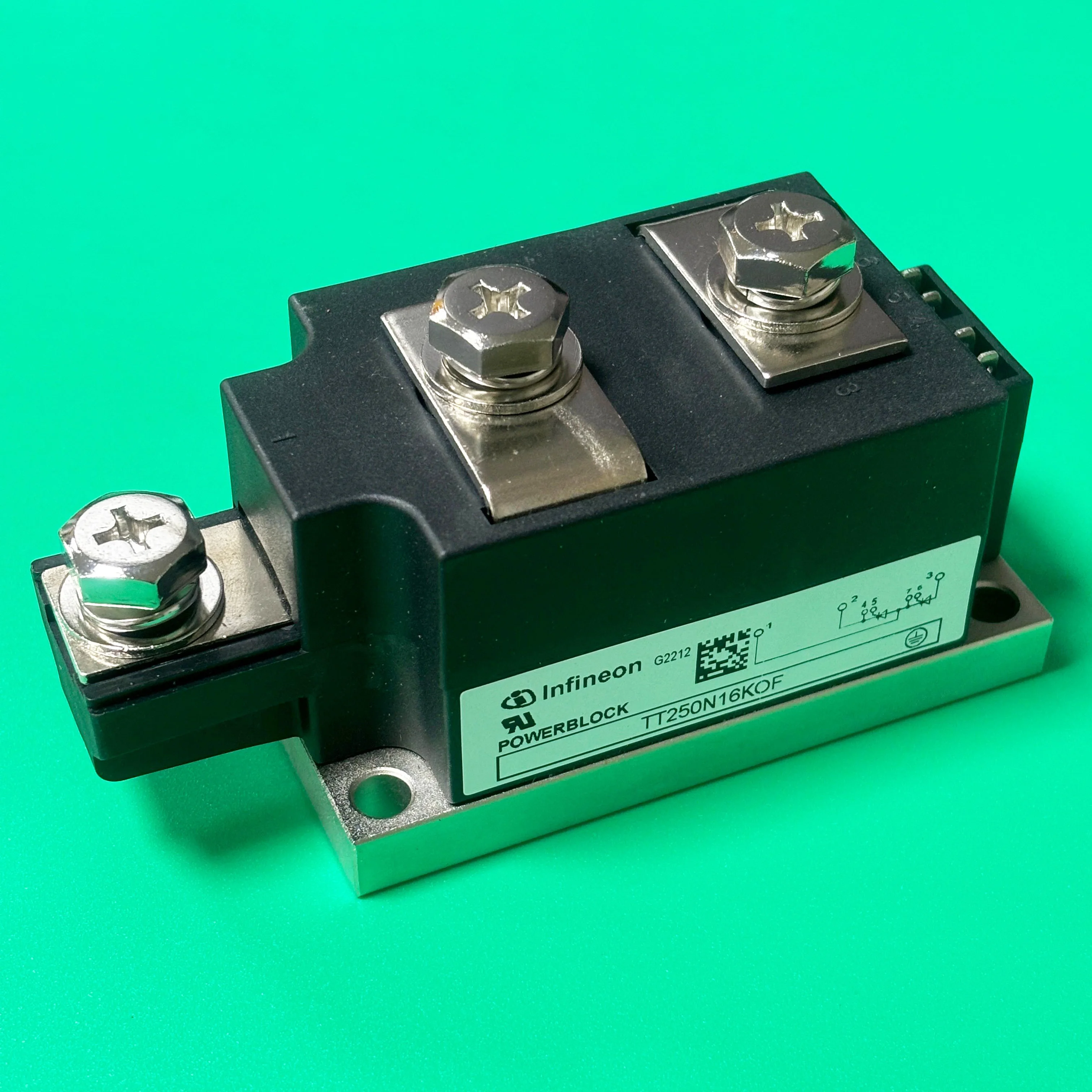 TT250N16KOF SCR MODULES 250A 1600V PHASE CONTROL THYRISTOR MODULE TT250N16 KOF 1.6KV TT250N16K0F TT250N16K OF TT 250N16KOF 250N