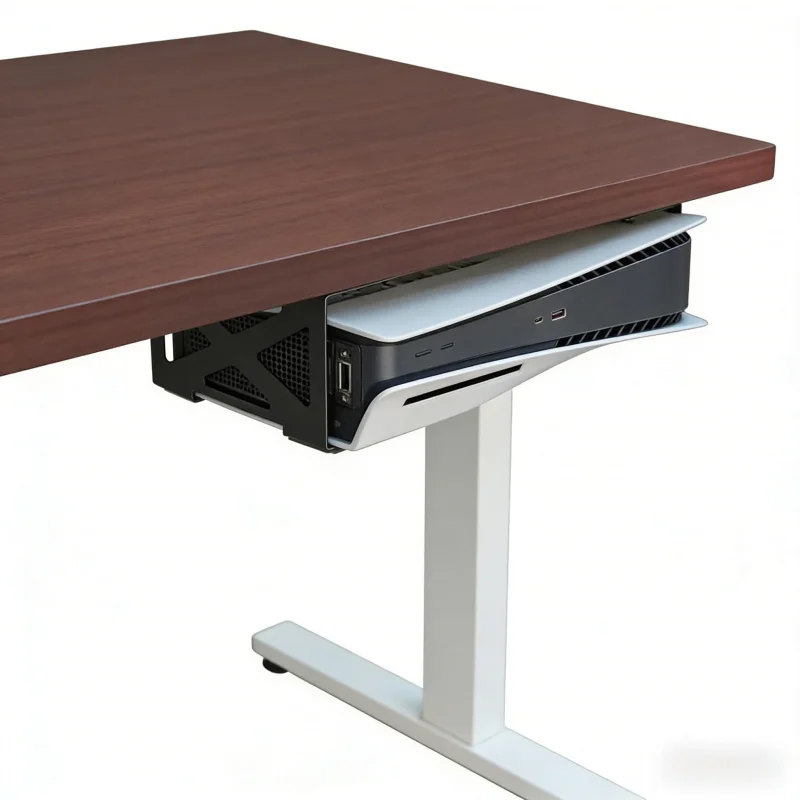 Invisible Design PS5 Suspended Stand Saves Space Compatible with PS5/PS5 Pro Digital Edition Console Game Stand