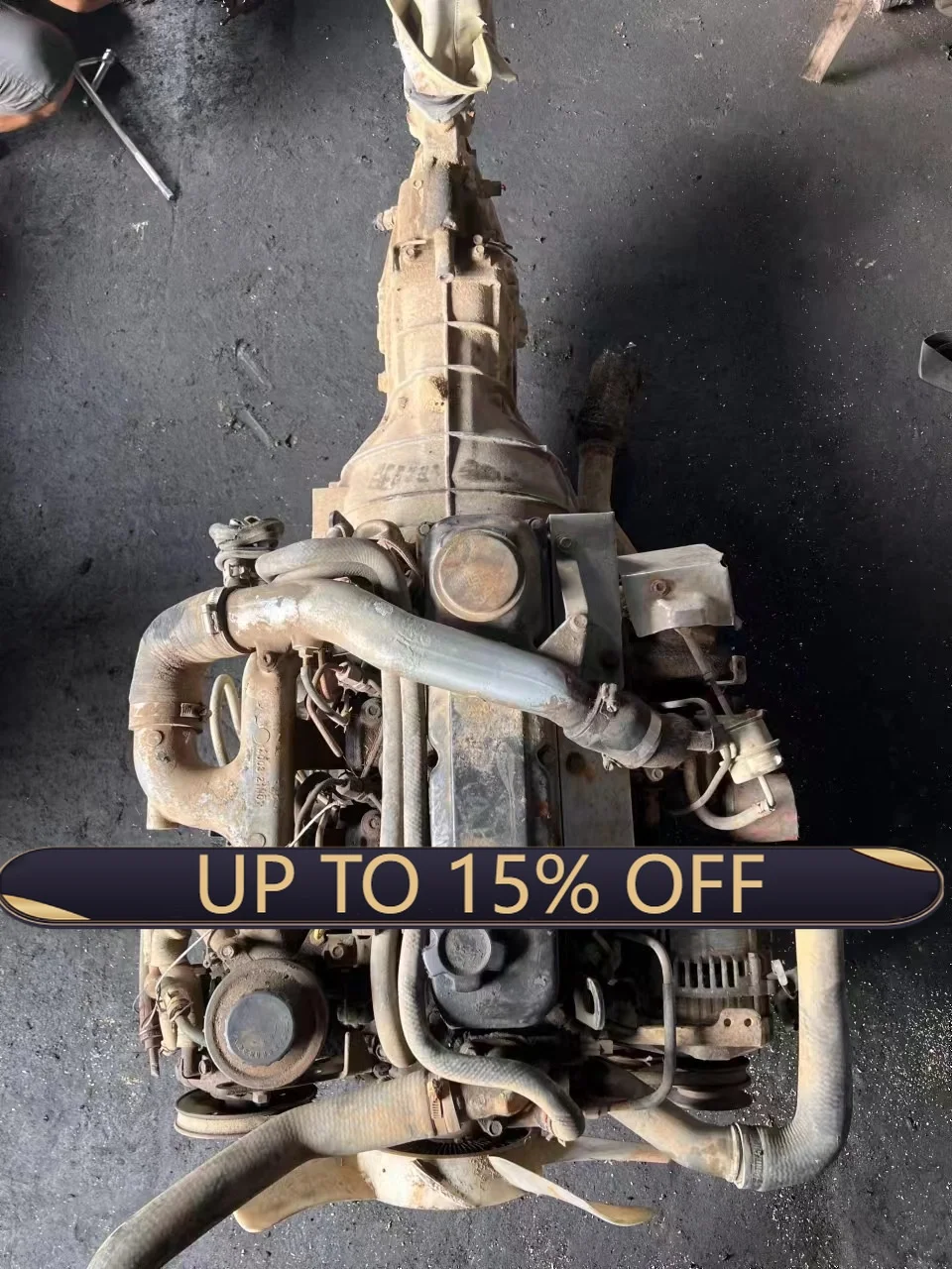 

HOT-High Quality Best Price Used 4 Cylinder Diesel Engine QD32 3.2L Engine Assembly For Nissan Pick Up