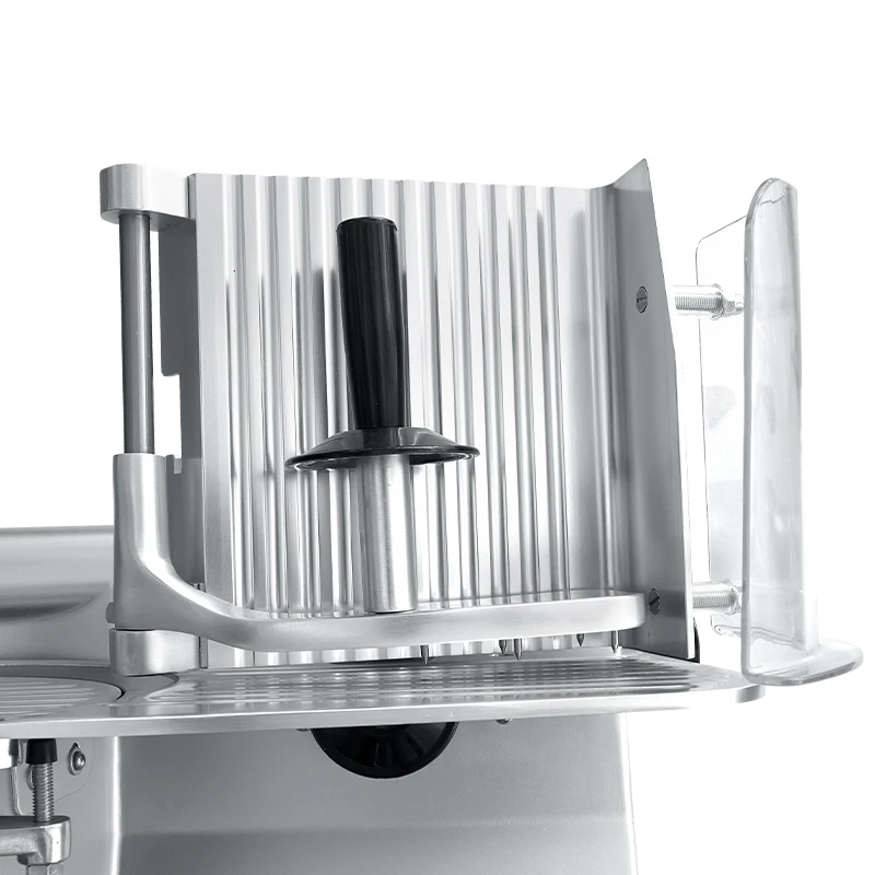 Semi-Automatic Meat Slicer SL-220ES-8 220mm Diameter Frozen Meat Preparation Restaurants New Condition Core Components-Blade