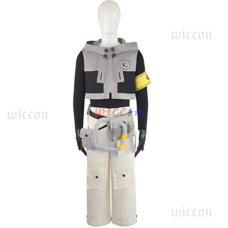 أزياء أنيمي رودو جاشيكوتا التأثيرية أزياء الشرير ستريت الساخن الشرير القصيرة مقنعين سترة الخصر حقيبة موحدة الباروكات ملابس الهالوين للرجال