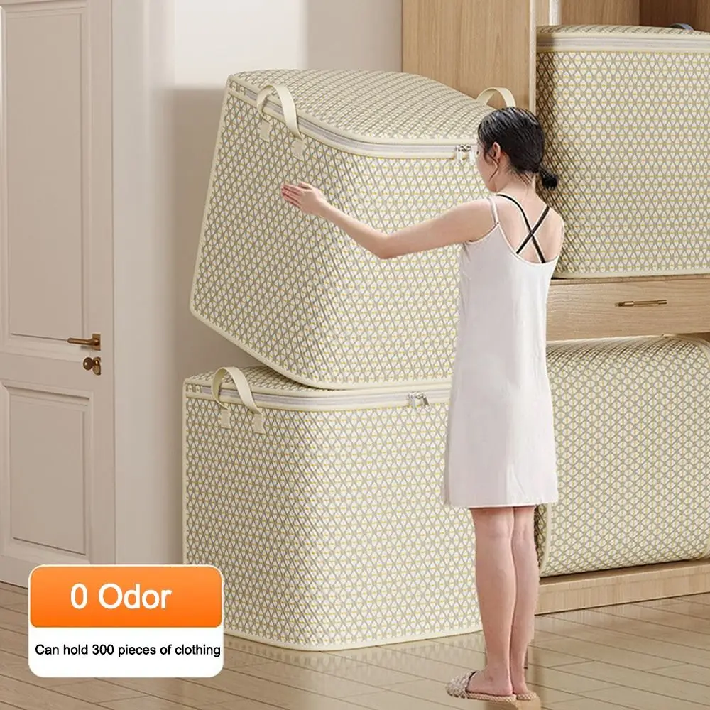 Portable 30L/110L/150L/220L Moving Packing Bag Thickened Large Capacity Quilt Storage Bag Waterproof Clothes Organizer