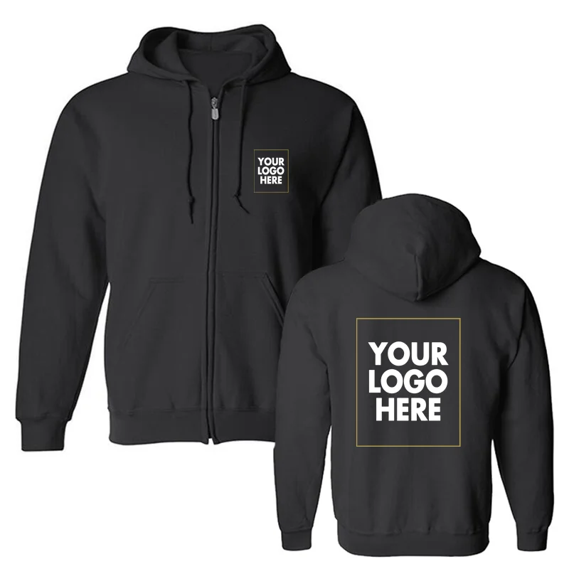 zipper black