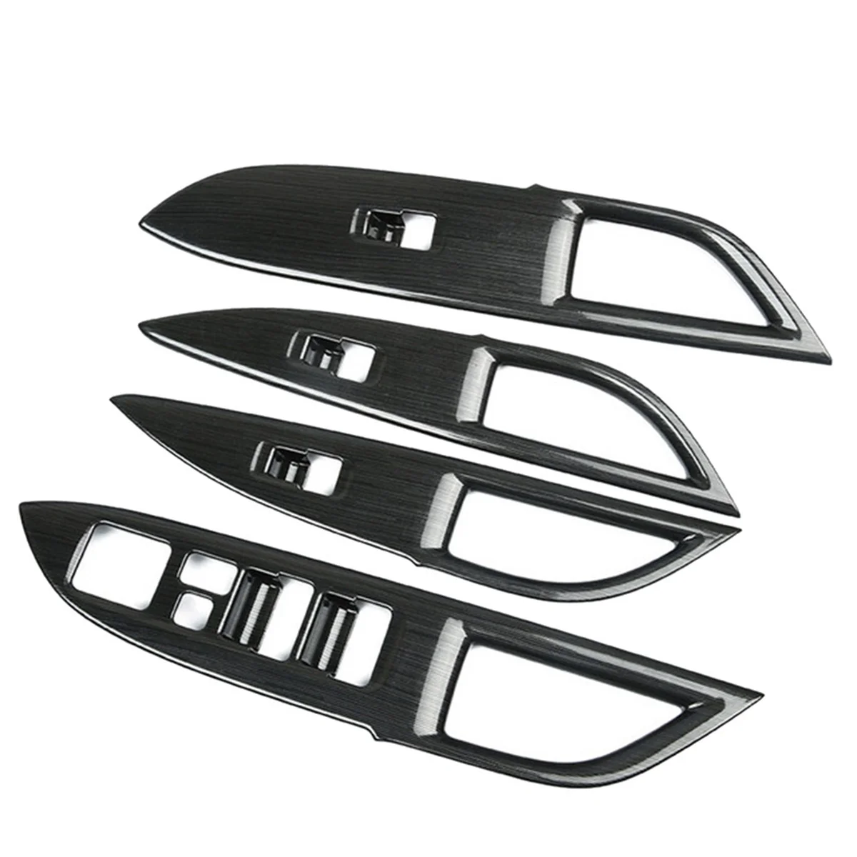 Window Button Cover Anti-Wear Parts Interior Trim Styling Protection Car Accessories for Mitsubishi Outlander 2016-2019
