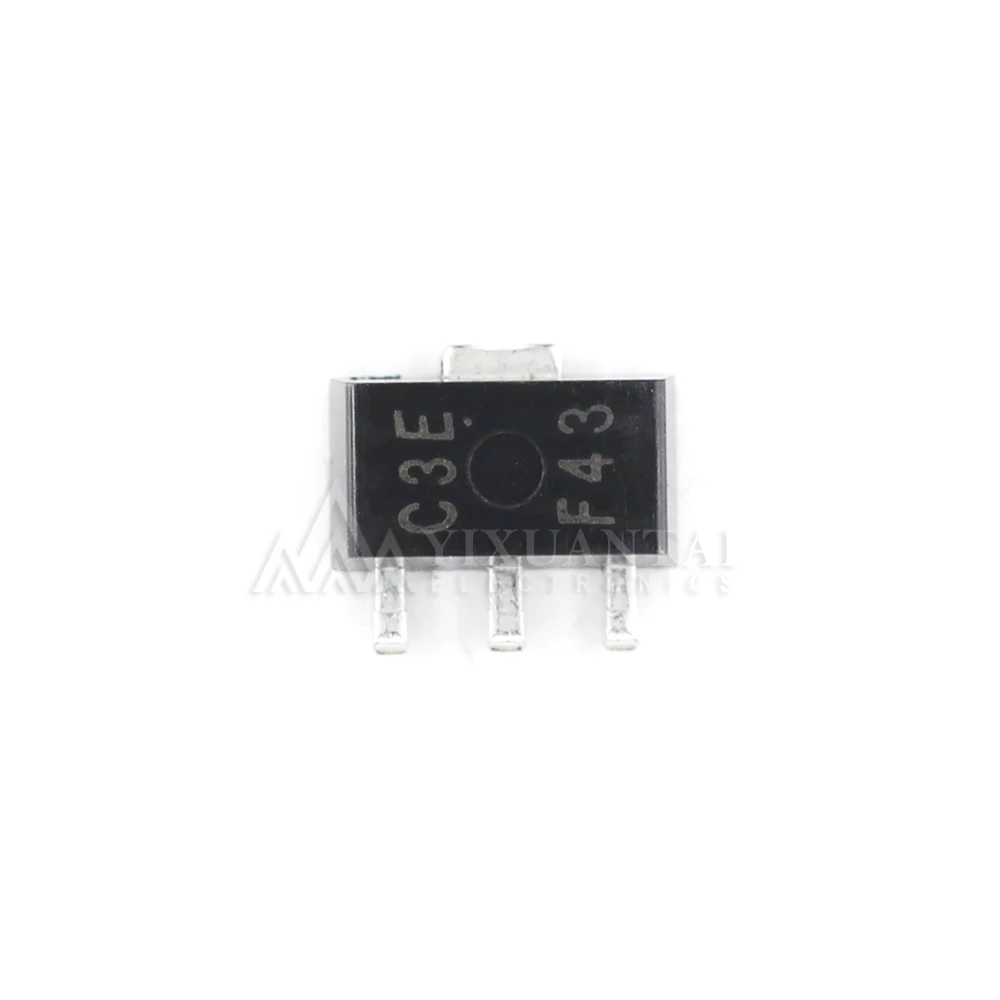 10pcs/Lot  S-812C50AUA-C3ET2G  S-812C50AUA  Marking C3E 【IC REG LINEAR 5V 75MA SOT89-3】New and Original