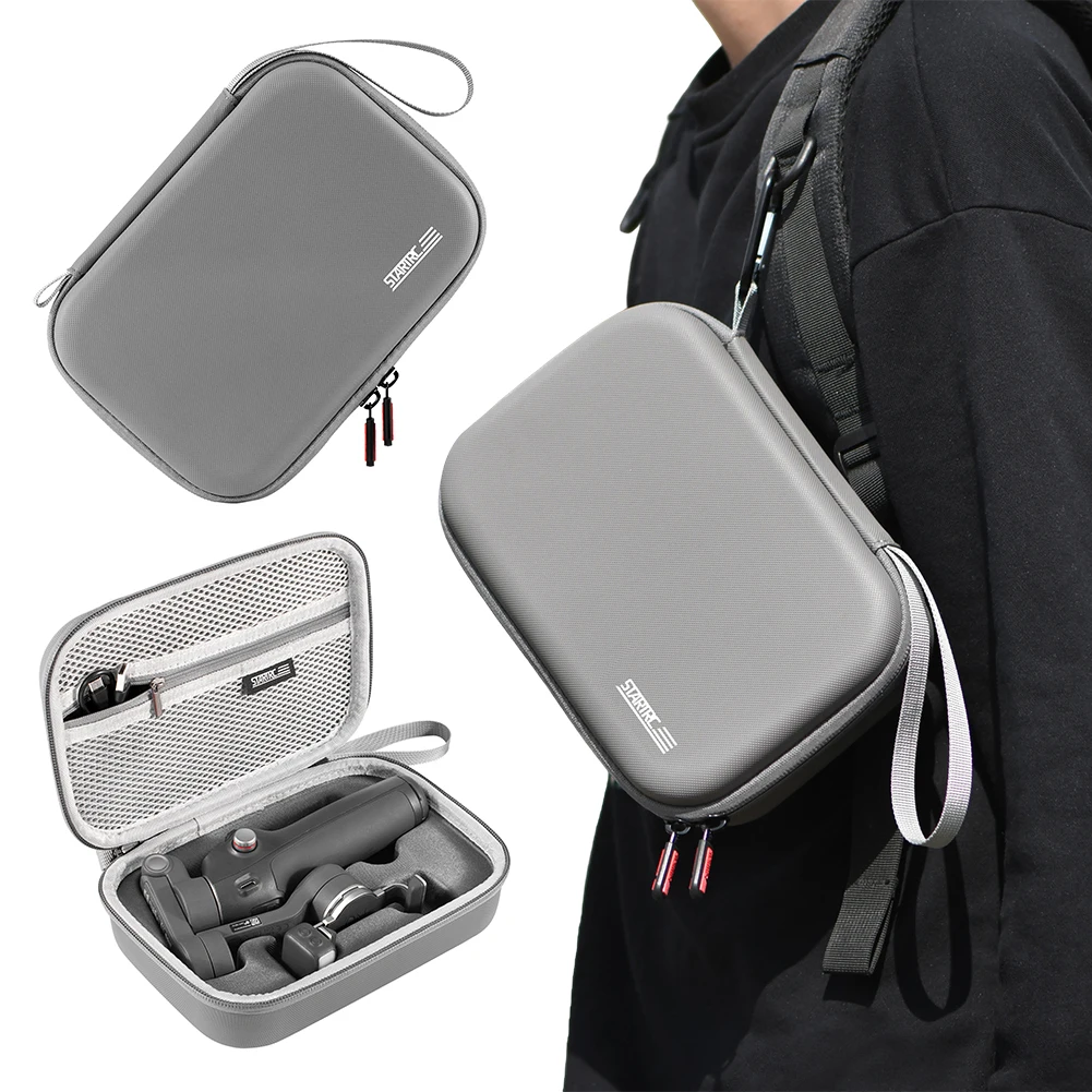 حقيبة حمل لـ DJI Osmo Mobile 7/7 Pro حقيبة تخزين محمولة مقاومة للصدمات حقيبة سفر مضادة للرذاذ حقيبة محمولة Gimbal