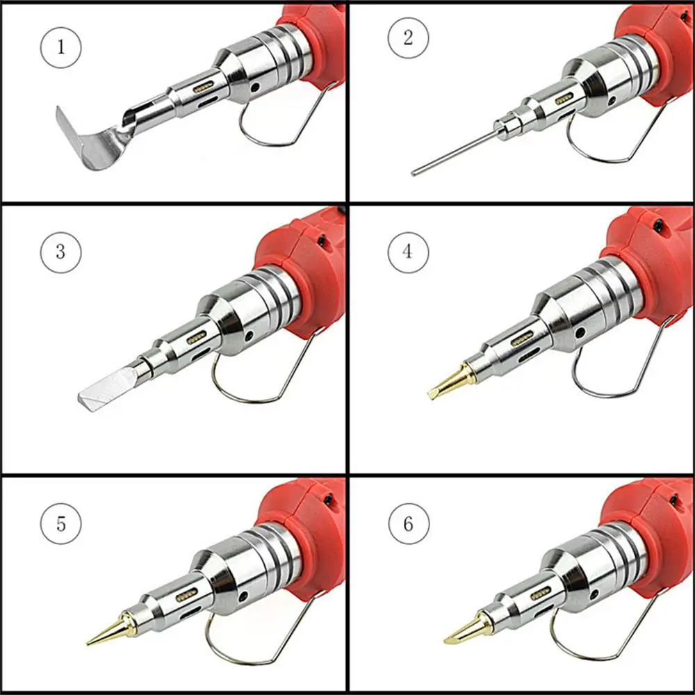 10PCS HS-1115K Multi-function Butane Gas Soldering Iron Cordless Solder Welding Torch Tool Kit