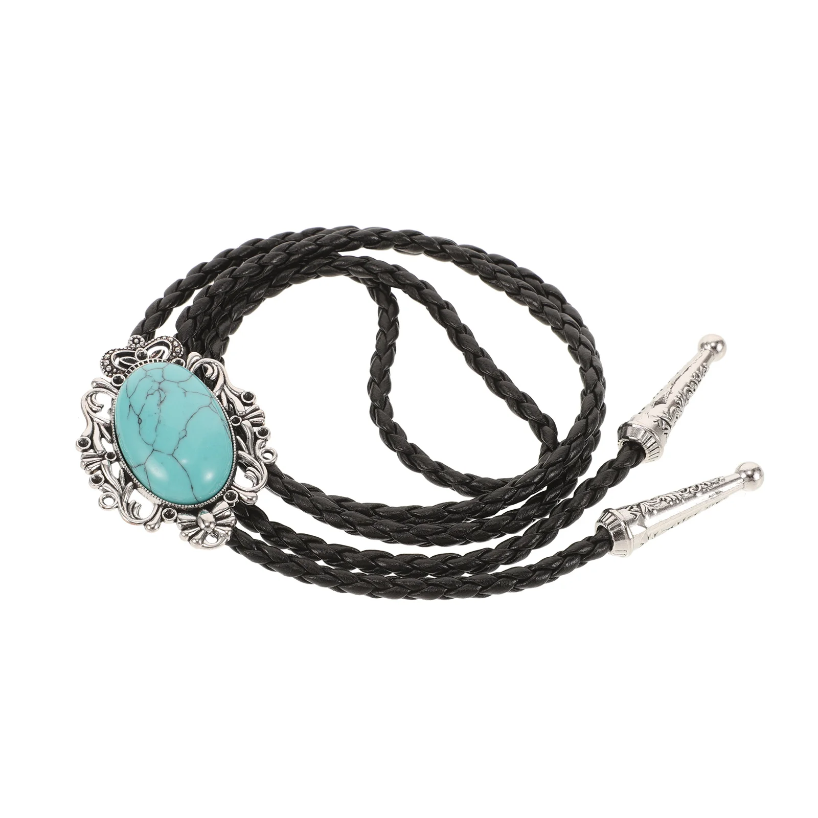 Рисунок 5 - Мужская винтажная веревка-боло с бирюзовым агатом