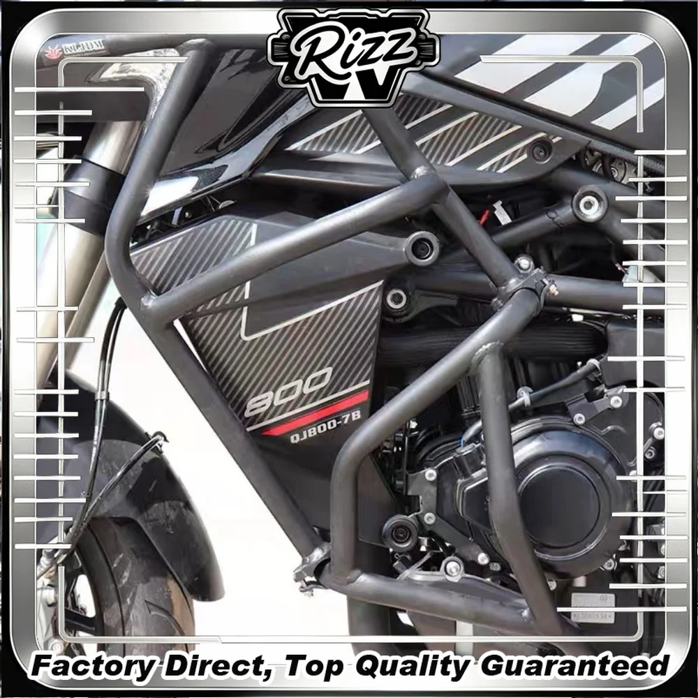 【Factory Direct】For QJMOTOR SRT750X/SRT800SX modification accessories - full enclosure upgraded guardrail and bumper