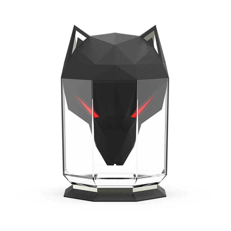 

Wolf Shaped Humidifier Bedroom Cold Mist Humidifiers 650Ml Ultrasonic Atomizing Humidifier Desktop Gaming Humidifier