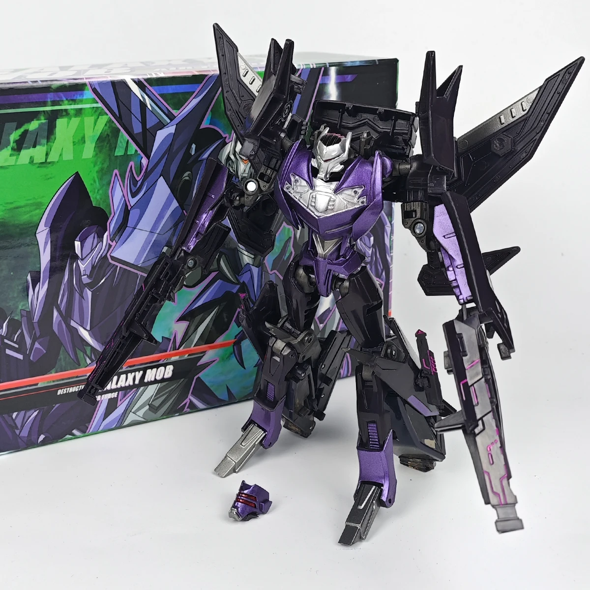 

APC TFP Prime Destruction Galaxy Mob Air Force Vehicon Transformation Toy Action Figure Collection Model Gift