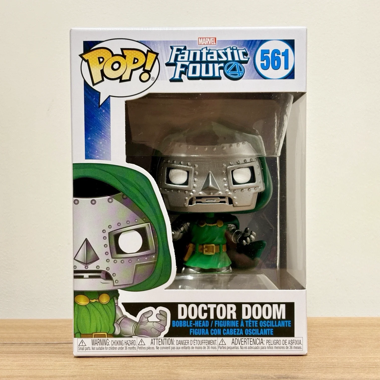 Fantastic Four Doctor Doom (Marvel Rivals) #1064 Figures Funko Pop 3.9in Vinyl Figures Collectible Limited Edition Toy Gift - Image 4