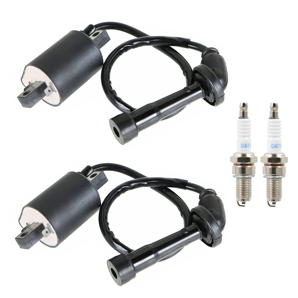 

2x замена свечи зажигания катушки зажигания для Yamaha V Star 650 XVS650 1998-2016, замена для 4VR-82320-00