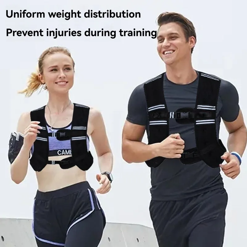 

ABKG лайкра неопреновый регулируемый утяжеленный жилет 3 кг-железная песчаная ткань для тактических и фитнес-тренировок