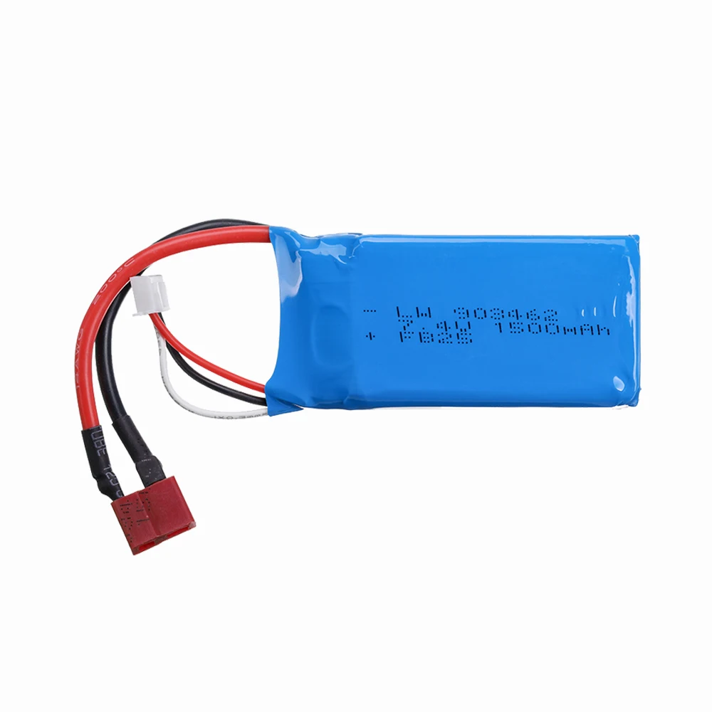 7.4V 1500mah 2S Li-po Battery for Q39 Wltoys 144001 A959-B A969-B A979-B K929-B RC Car Parts 903462 7.4v Battery 1pcs to 5pcs