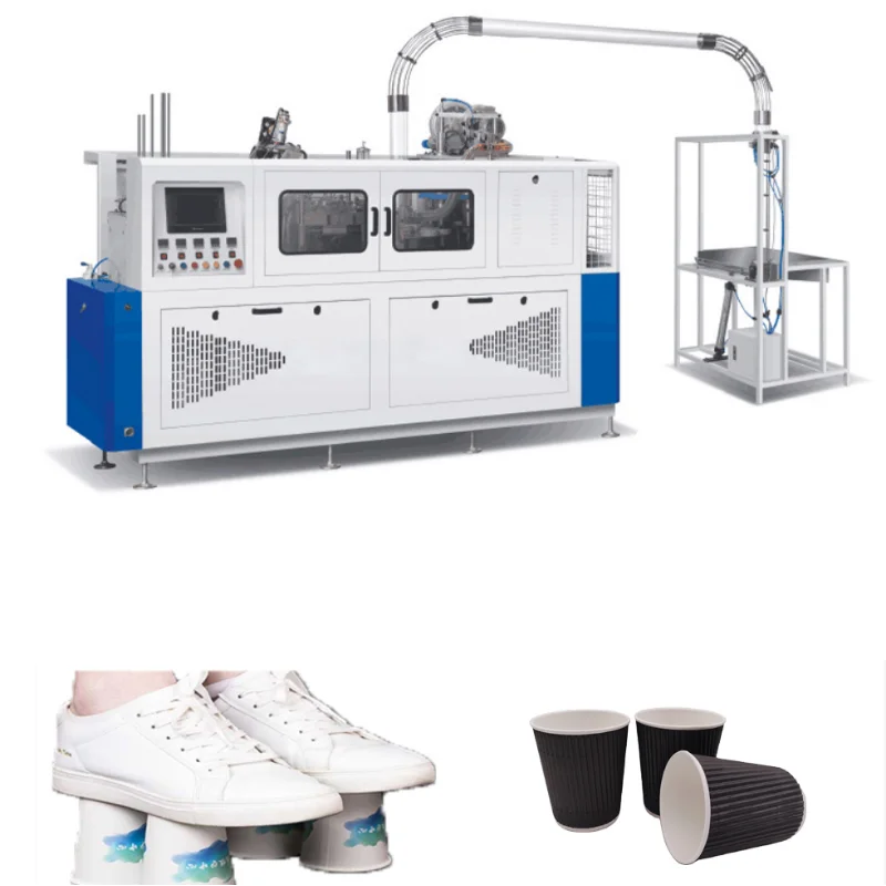 YG Paper Cups Moulding Machines Easy Operation Automatic Disposable Paper Plates and Cup Making Equipment Production Line for US