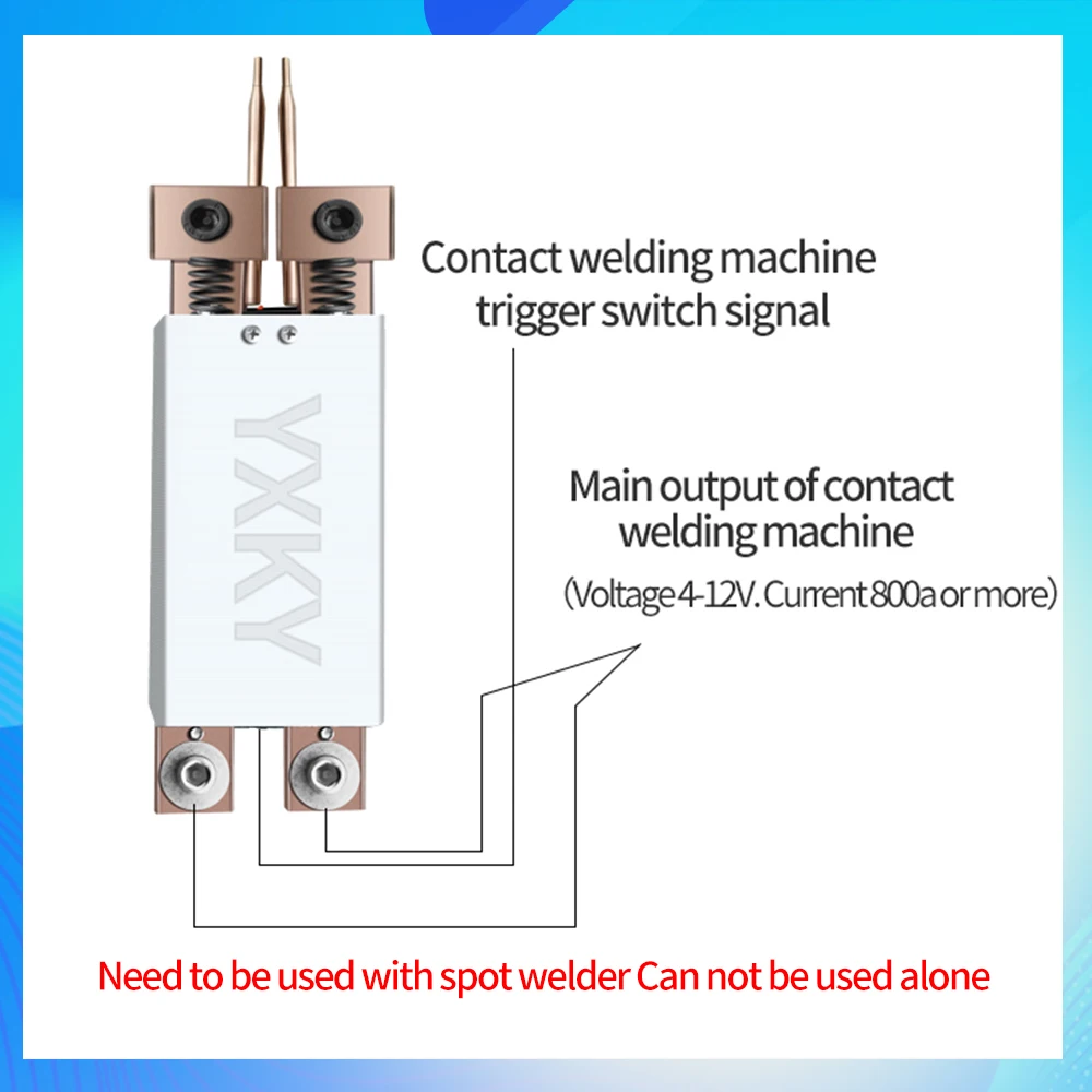 Imagem -03 - Handheld Spot Welding Pen com Gatilho Automático Faça Você Mesmo Weld Machine Ferramentas Acessórias Bateria 18650