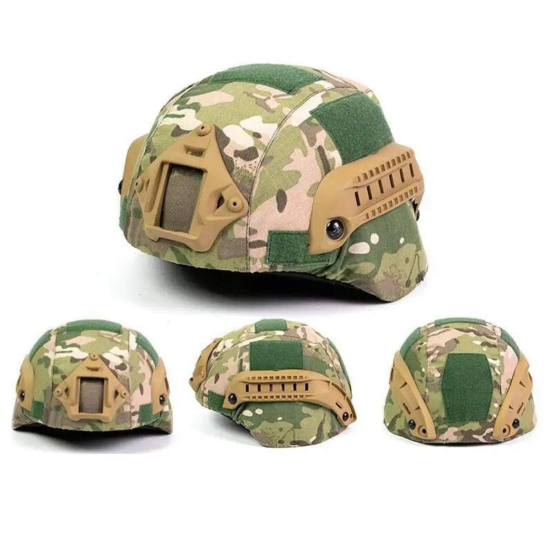 Tactical Helmet Cover for Fast MH PJ BJ Camouflage Helmet Airsoft Paintball Army CS Helmet Cover Riding Protect Equipment