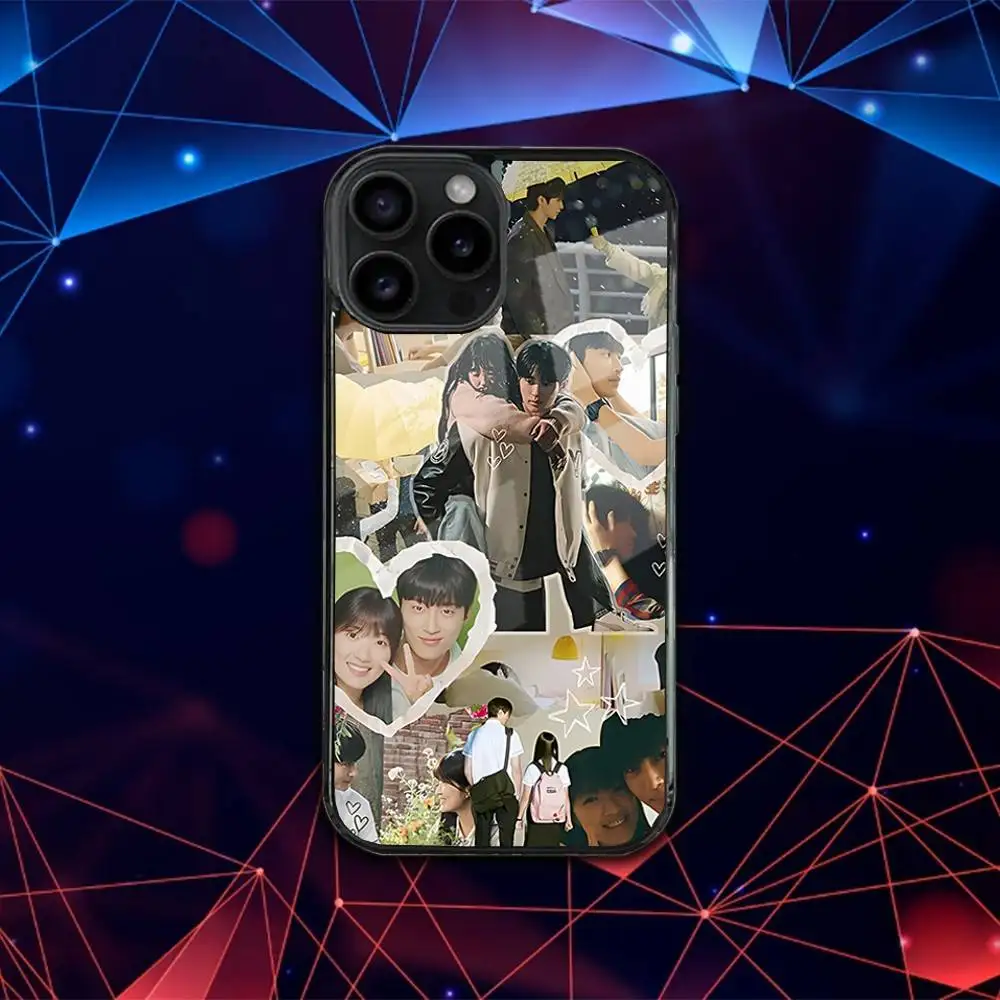 حافظة هاتف L-Lovely TV R-Runner لهاتف iPhone 17,16,15,14,13,12,11,Pro,Max,Plus,Mini,SE4,E شحن لاسلكي مغناطيسي Magsafe