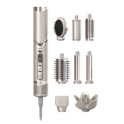 Folding Hair Dryer Negative Ion Home Hot Air Comb Set Wind Salon Hair Styler Tool Professional Hair Dryer EU Plug