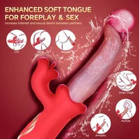Powerful Tongue Licking Vibrator Female G-Spot Vagina Massager Dildo Thrusting Swing Clitoris Stimulator Women Sex Toy for Adult - Image 3