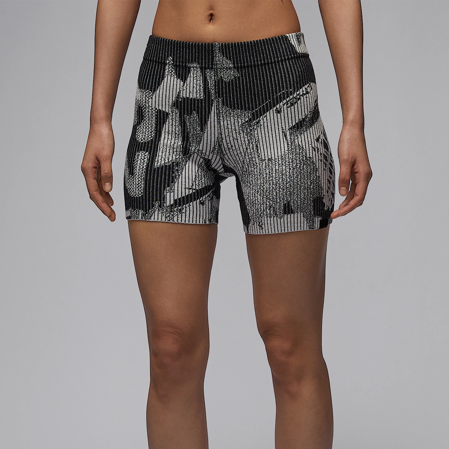 Nike genuine JORDAN Men's Tight Ribbed Jacquard Breathable Short Pants HJ0014-133