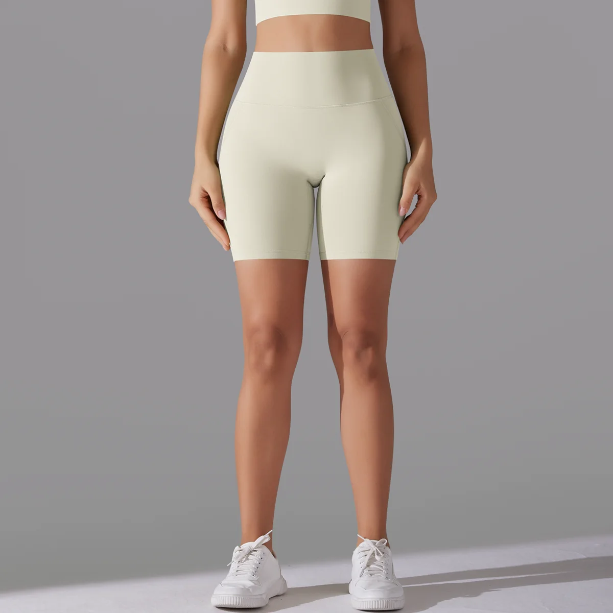 Hamidou pantalones cortos de Yoga para entrenamiento, Shorts informales para correr, ciclismo, gimnasio - details 48