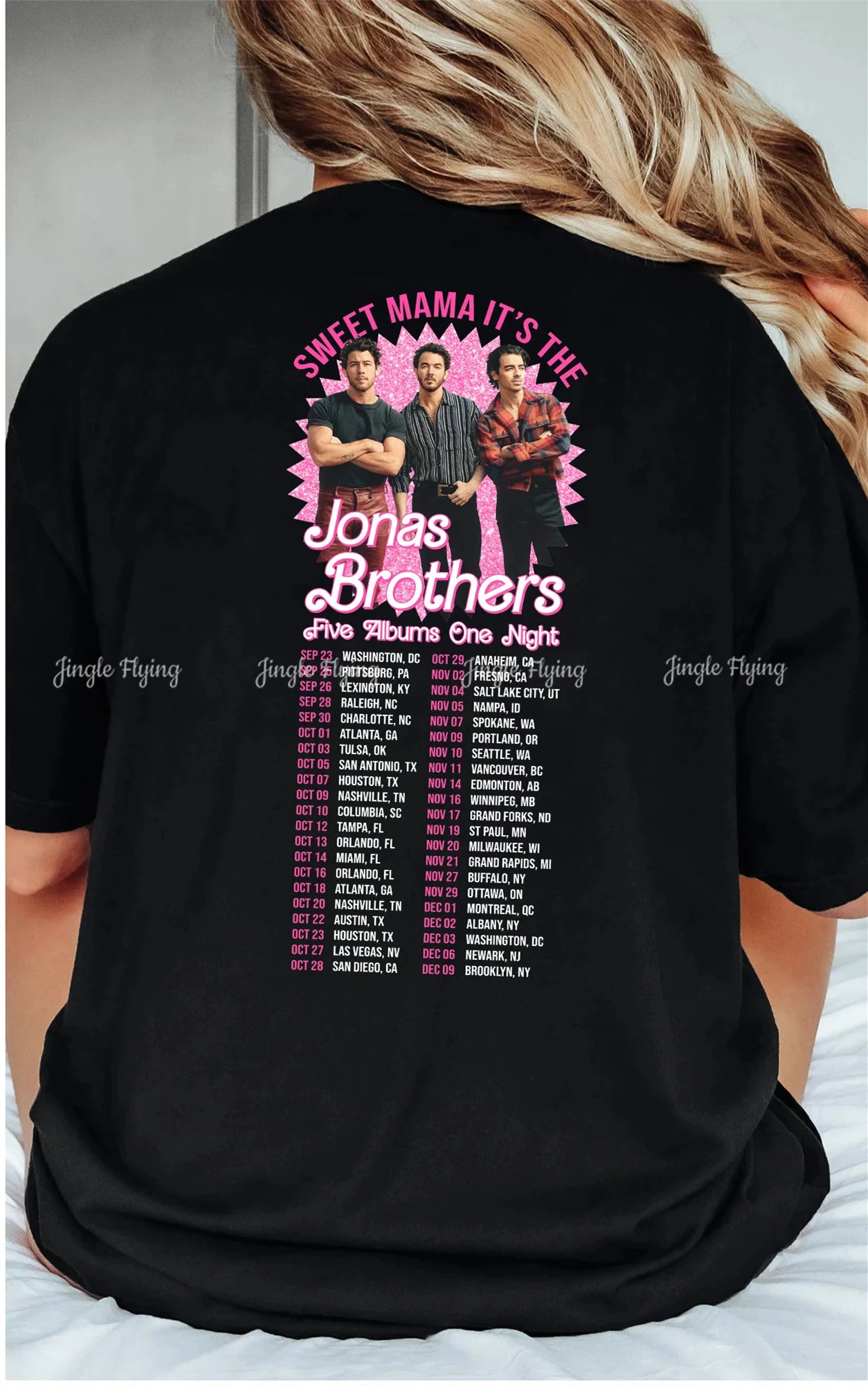 Sweet Mama Its The Jonas-Brothers Unisex T-shirts Gift For Joe Jonas Fan