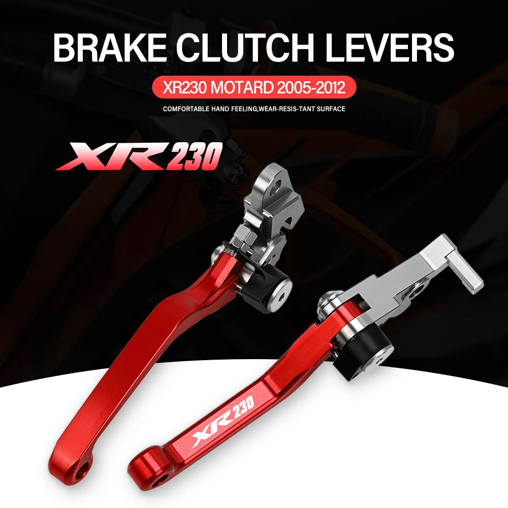 Pivot Brake Clutch Levers For HONDA XR230 MOTARD 2005-2012 2011 2010 Motorcycle Accessories Dirt Pit Bike Brakes Handles Lever