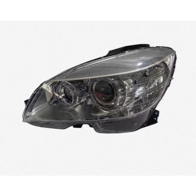 Per Mercedes-Benz W204 faro 2007-2010 W204 C63 gruppo faro luce auto per Mercedes-Benz C63 faro originale