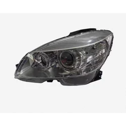 Per Mercedes-Benz W204 faro 2007-2010 W204 C63 gruppo faro luce auto per Mercedes-Benz C63 faro originale