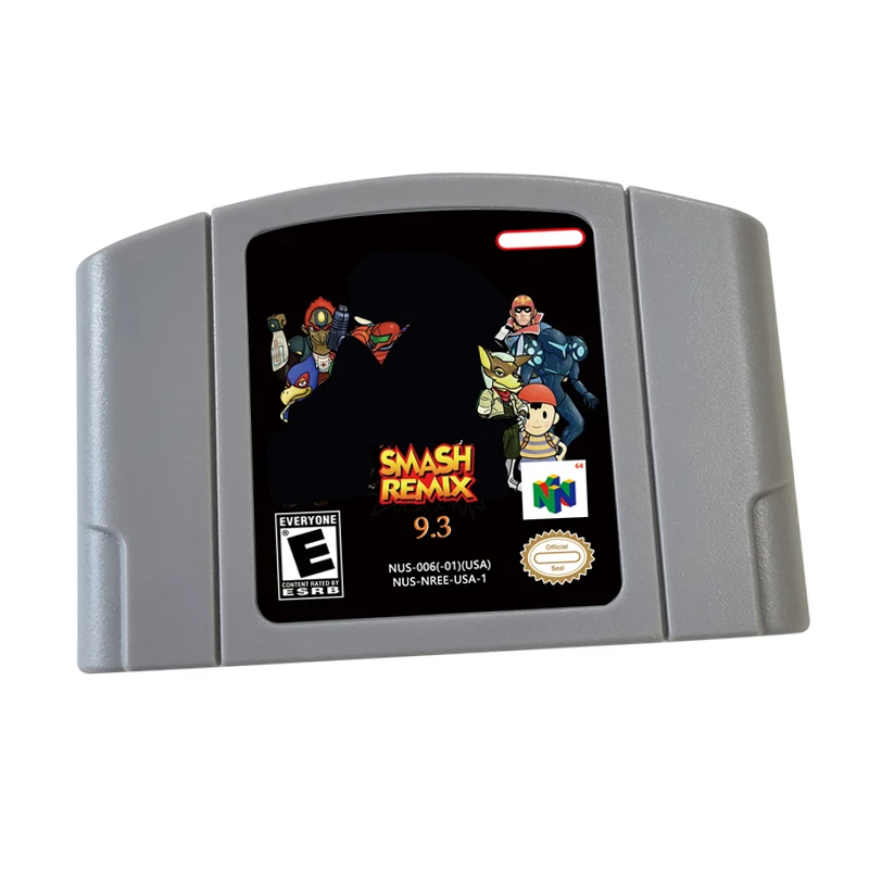 Reproduction Game Card Cartridge Smash remix 9.3 N64 for Nlnten d0 Retro Console US Version