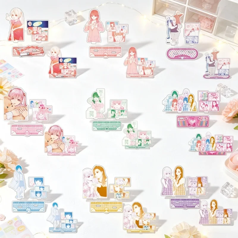 If My Favorite Pop Idol Made It to the Budokan, I Would Die ANIME Acrylic Figure Stand Model Cosplay Birthday Gift Keychain 15CM