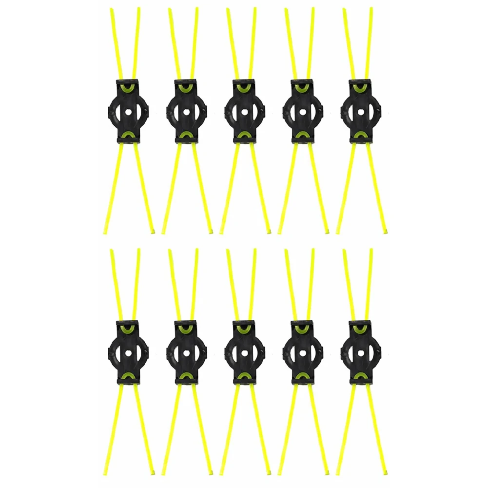 Transform Your Landscaping Routine with 10pcs Robust Lawn Mower Straw Rope Accessories Built to Last Through Any Season