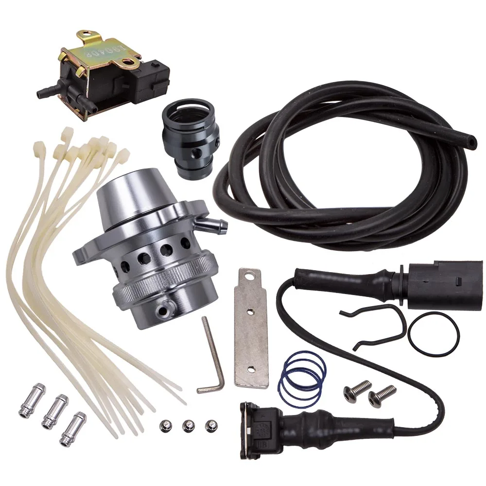 Blow Off Valve Diverter Kit  With Vacuum Hose For Audi for VW 2.0T FSI TSI TFSI Engines Marked 5 & 6 2005-2013