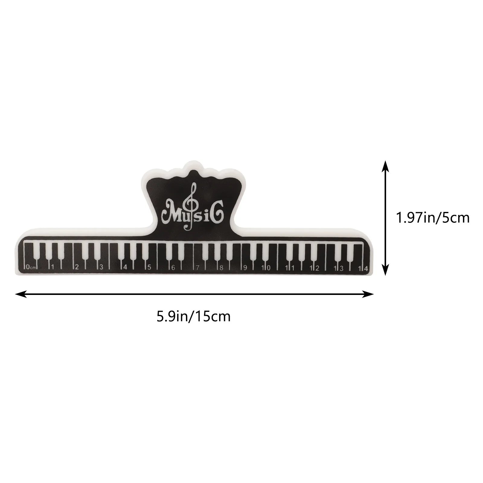 5 шт., зажим для нот, прочный АБС-материал, вневременной дизайн для музыкантов и читателей, зажим для держателя нот