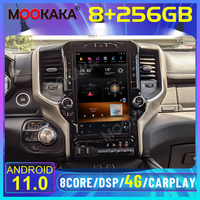 Android 11 8+256G Tesla Screen For Dodge RAM 1500 2018-2022 Car Multimedia Player Car GPS Navi Auto Stereo Tape Recorder Carplay