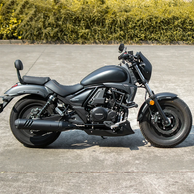 Motorcycle Accessories Parts High Quality Black Aluminum Alloy Handlebar for Haojue TR300 Cruiser
