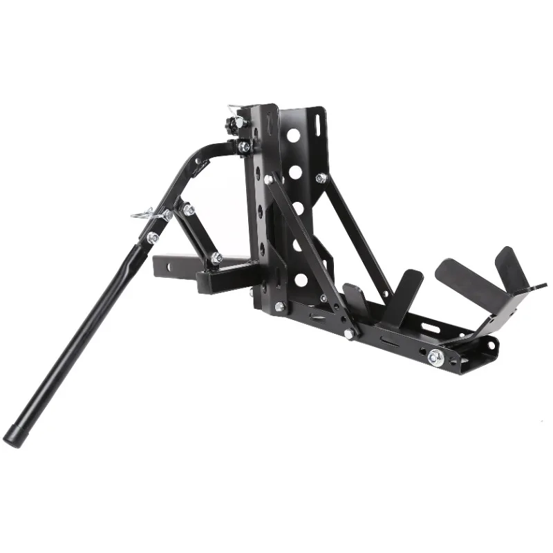 Portable Motorcycle Trailer Cart Traction Frame Hook 800 lbs